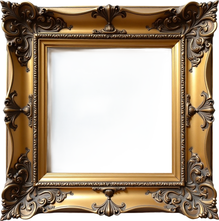 Golden Ornate Frame